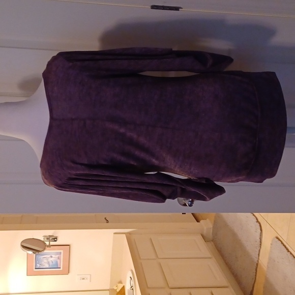 💙🌺Elegant Purple Women's Top - Picture 6 of 9